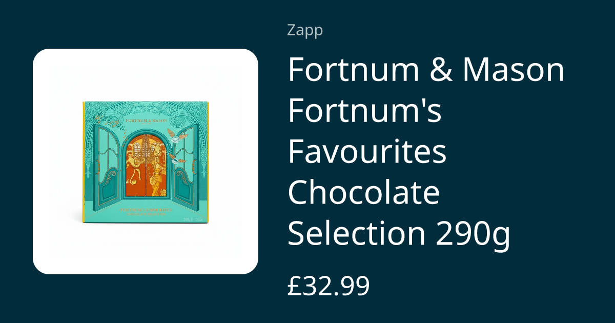 Fortnum & Mason Fortnum's Favourites Chocolate Selection 290g