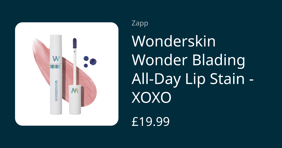 Wonderskin Wonder Blading All-Day Lip Stain - XOXO | Zapp