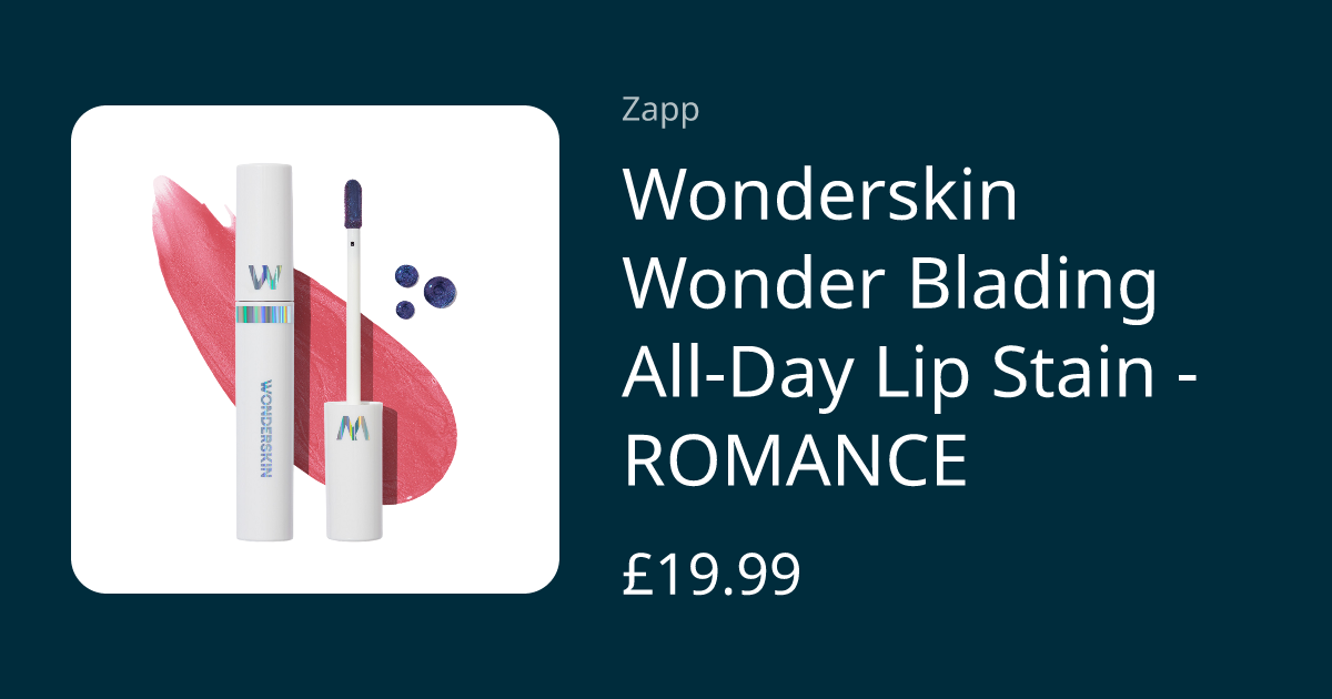 Wonderskin Wonder Blading All-Day Lip Stain - ROMANCE | Zapp